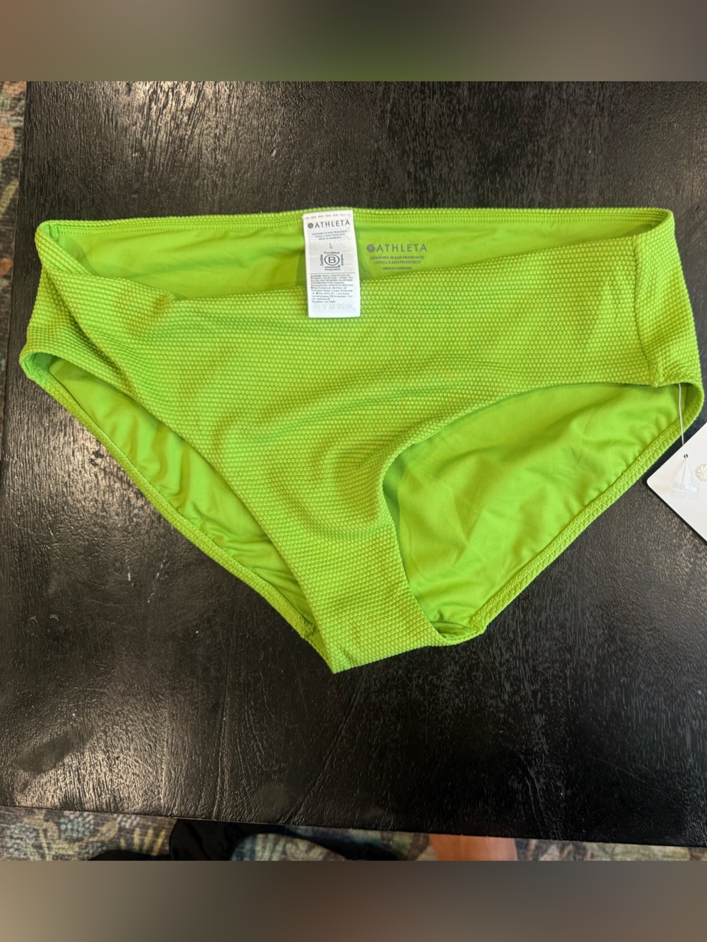 Athleta Lime Bikini Bottom